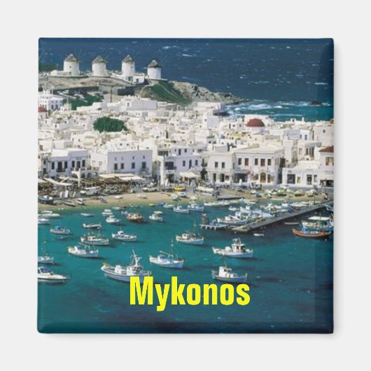 Mykonos-Magnet Magnet (Vorne)