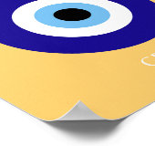 Mykonos-Maus, gelb Poster (Ecke)