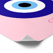 Mykonos-Maus, Mykonos, Rosa Poster (Ecke)