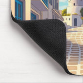 Mykonos Path Greece Cyclades Travel Mousepad (Ecke)
