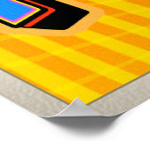 MYKONOS-Poster Poster (Ecke)