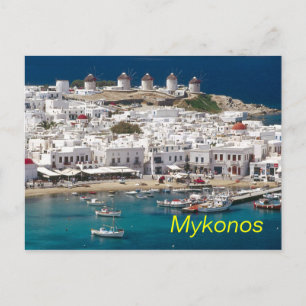 Mykonos Postkarte