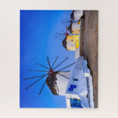 Mykonos Puzzlespiel, griechische Inseln Puzzle (Vertikal)
