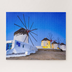 Mykonos Puzzlespiel, griechische Inseln Puzzle