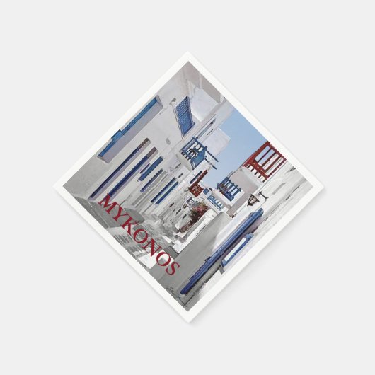 Mykonos Serviette (Ecke)