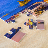 Mykonos Sonnenuntergangpuzzlespiel Puzzle (Seite)