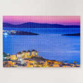 Mykonos Sonnenuntergangpuzzlespiel Puzzle (Horizontal)