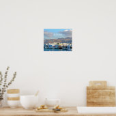Mykonos Stadt Poster (Küche)
