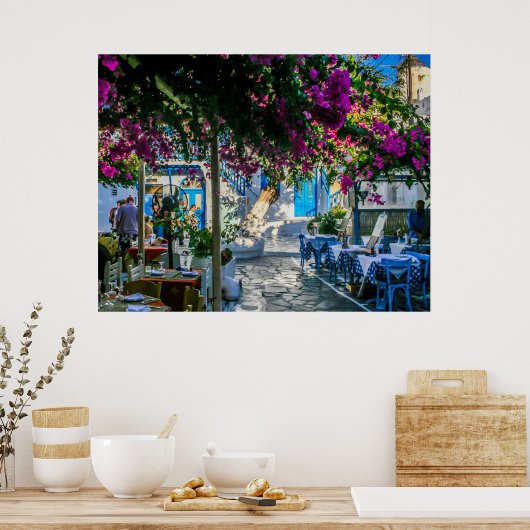 Mykonos Town Poster (Küche)
