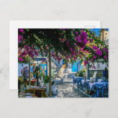 Mykonos Town Postkarte (Vorne/Hinten)