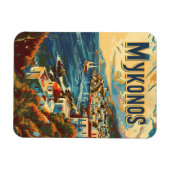 Mykonos Vintag Magnet (Horizontal)