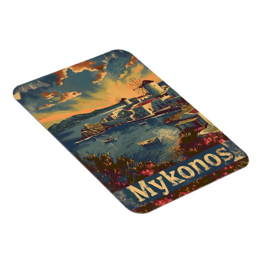 Mykonos Vintag Magnet (Rechte Seite)