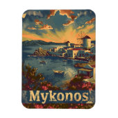 Mykonos Vintag Magnet (Vertikal)