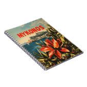 Mykonos Vintag Notizblock (Rechte Seite)