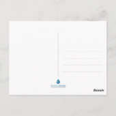 Mykonos Windmills Postcard Postkarte (Rückseite)