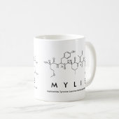 Mylie Peptidname Tasse (VorderseiteRechts)