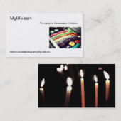 Mylifeisart-Visitenkarte Visitenkarte (Vorne/Hinten)
