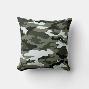 Mylitary Creen Camouflage Throw Kissen. Kissen
