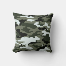 Mylitary Creen Camouflage Throw Kissen.