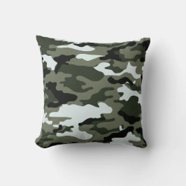 Mylitary Creen Camouflage Throw Kissen. Kissen
