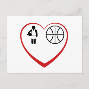 MyLove: Basketball Postkarte