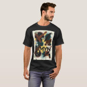 MYN Abstrakter Expressionismus T-Shirt (Vorne ganz)