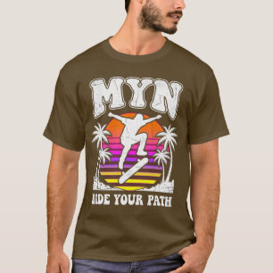 MYN // RIDE YOUR PATH RETRO SKATE TEE