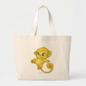 Mynci Gelb Jumbo Stoffbeutel (Vorne)