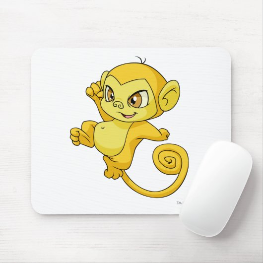 Mynci Gelb Mousepad (Mit Mouse)