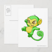 Mynci Green Postkarte (Vorne/Hinten)