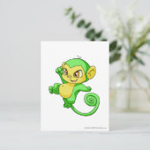 Mynci Green Postkarte (Stehend Vorderseite)
