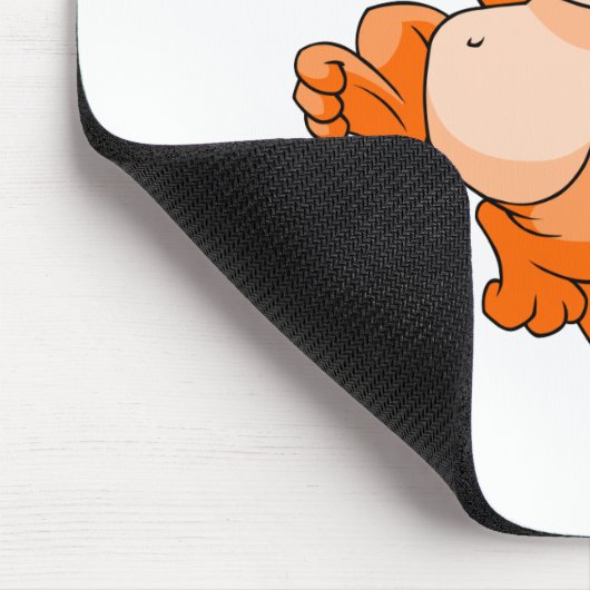 Mynci Orange Mousepad (Ecke)
