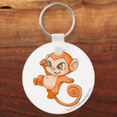Mynci Orange Schlüsselanhänger (Vorderseite)