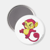 Mynci Red Magnet (Vorderseite/Rückseite)