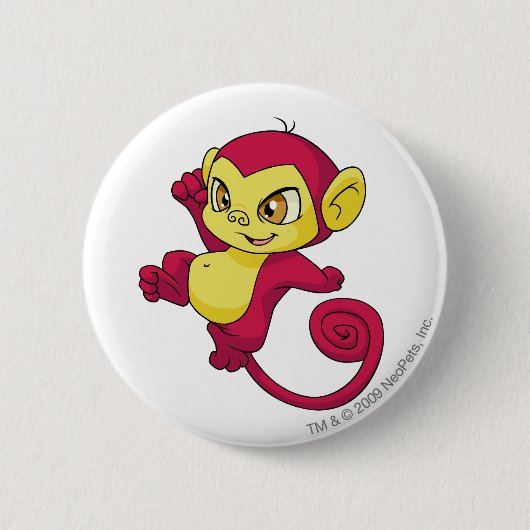 Mynci Rot Button (Vorderseite)