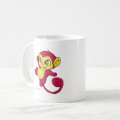 Mynci Rot Kaffeetasse (Vorderseite Links)