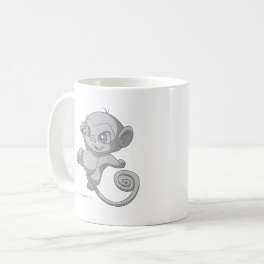 Mynci Silber Kaffeetasse (Vorderseite Links)