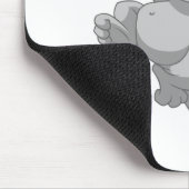 Mynci Silber Mousepad (Ecke)