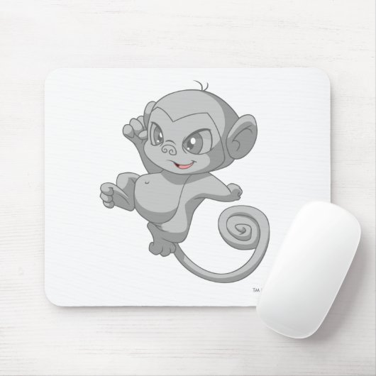 Mynci Silber Mousepad (Mit Mouse)