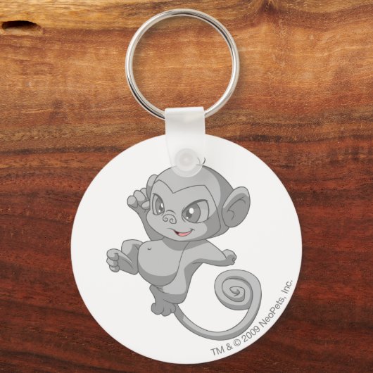 Mynci Silver Schlüsselanhänger (Vorderseite)