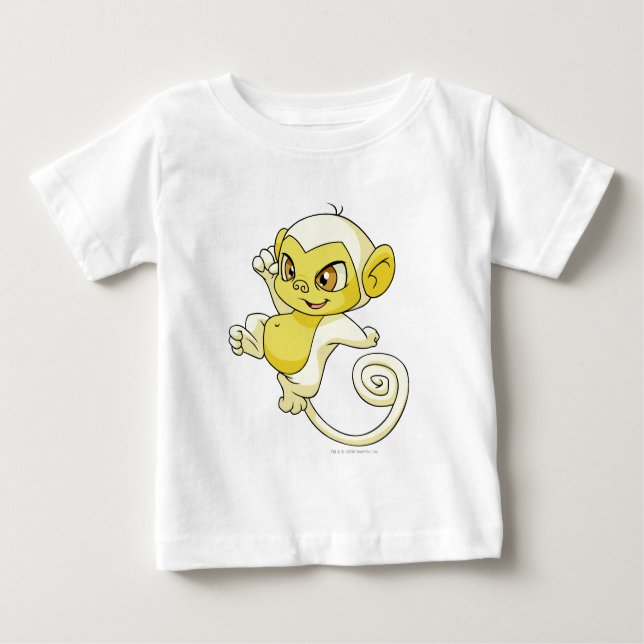 Mynci White Baby T-shirt (Vorderseite)