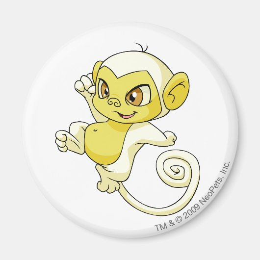 Mynci White Magnet (Vorne)