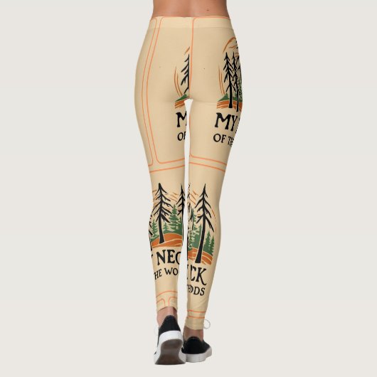MYNECKOFTHEWOODS LEGGINGS (Rückseite)