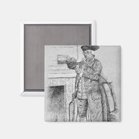 Mynheers Morgenhorn Magnet (Vorderseite/Rückseite)