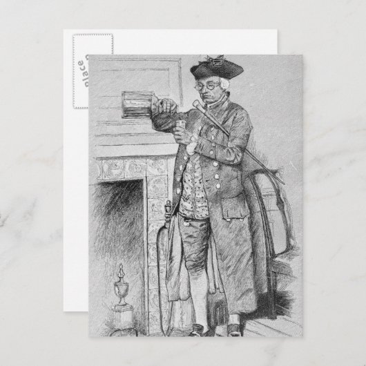 Mynheers Morgenhorn Postkarte (Vorne/Hinten)