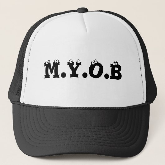 MYOB TRUCKERKAPPE (Vorderseite)