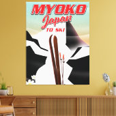 myoko japan ski poster leinwanddruck (Insitu (Wohnzimmer))