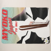 myoko japan ski poster sherpadecke (Vorderseite (Horizontal))