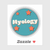 Myologie Aufkleber (Blatt)