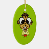 Myopic Chipmunk Ornament (Rechts)